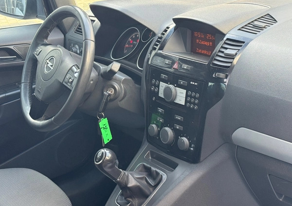 Opel Zafira cena 21700 przebieg: 189000, rok produkcji 2010 z Inowrocław małe 352